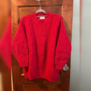 Vintage United Colors of Benetton Cable Knit Sweater L